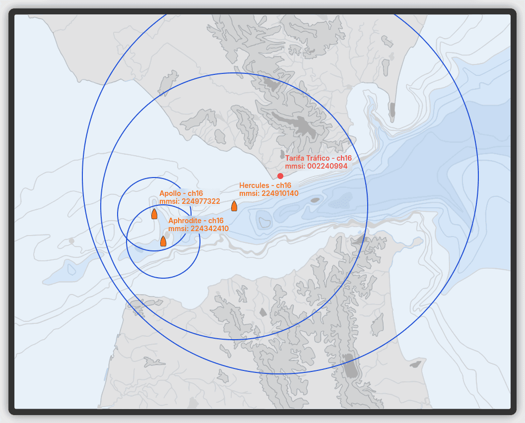 imagen del componente Mapa AIS