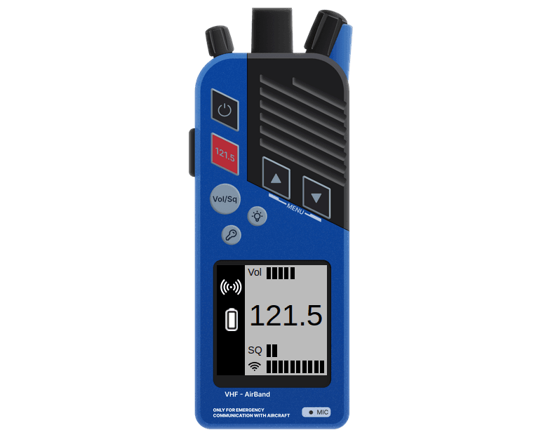 Handheld Airband VHF