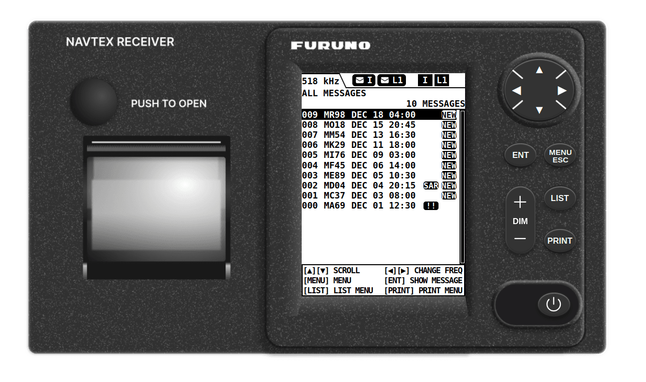 Navtex Receiver