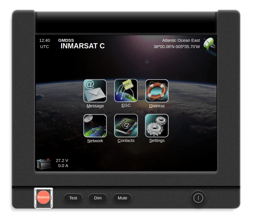 Inmarsat C Terminal